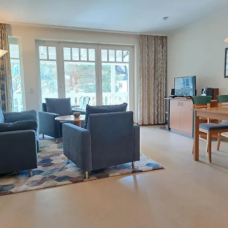 Duenenpark - Komfort Mit 1 Schlafzimmer Und Balkon Im Obergeschoss 243 דירה בינץ