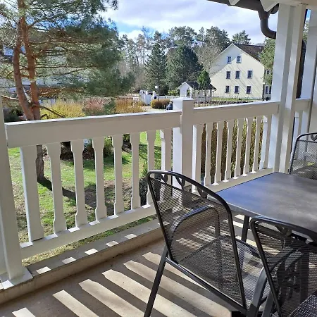 Dünenpark - Komfort Mit 1 Schlafzimmer Und Balkon Im Obergeschoss 243 * Binz