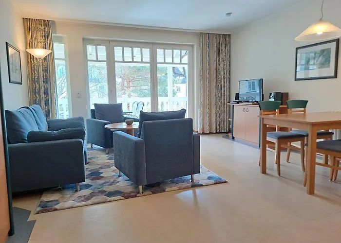 Duenenpark - Komfort Mit 1 Schlafzimmer Und Balkon Im Obergeschoss 243 Διαμέρισμα Binz