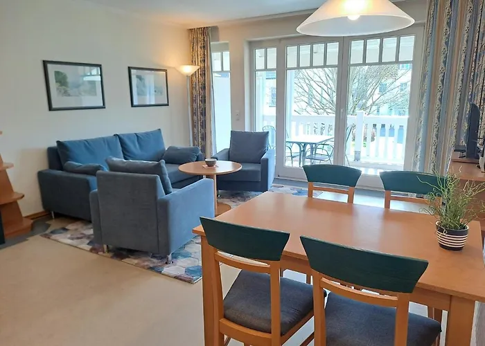 Duenenpark - Komfort Mit 1 Schlafzimmer Und Balkon Im Obergeschoss 243